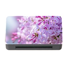 Pink Lilac Flowers Memory Card Reader With Cf by FunnyCow