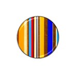 Colorful Stripes Hat Clip Ball Marker (10 pack) Front