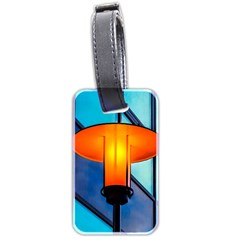 Orange Light Luggage Tags (two Sides) by FunnyCow