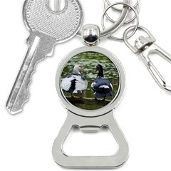 Muscovy Ducks At The Pond Bottle Opener Key Chains by IIPhotographyAndDesigns