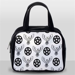 Owls And Pentacles Classic Handbags (one Side) by IIPhotographyAndDesigns