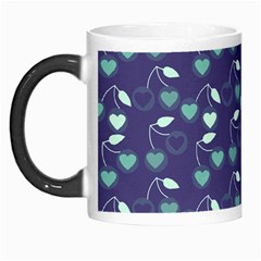 Heart Cherries Blue Morph Mugs by snowwhitegirl