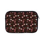 Heart Cherries Brown Apple iPad Mini Zipper Cases Front