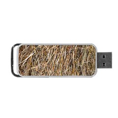 Dry Hay Texture Portable Usb Flash (one Side) by FunnyCow