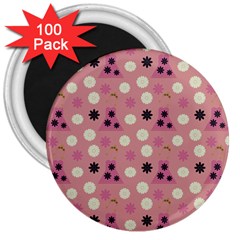 Mauve Dress 3  Magnets (100 Pack) by snowwhitegirl