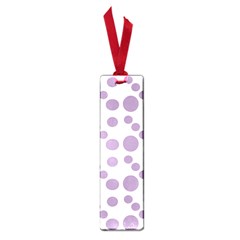 Violet Dots Small Book Marks by snowwhitegirl