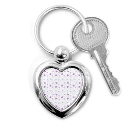 Blue Hats Key Chains (heart)  by snowwhitegirl