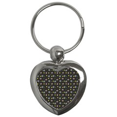 Dark Grey Milk Hearts Key Chains (heart)  by snowwhitegirl