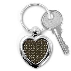 Charcoal Grey  Milk Hearts Key Chains (heart)  by snowwhitegirl