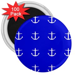 Royal Anchors 3  Magnets (100 Pack) by snowwhitegirl