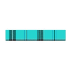 Aqua Plaid Flano Scarf (mini) by snowwhitegirl