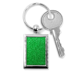 Green Glitter Key Chains (rectangle)  by snowwhitegirl