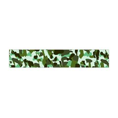 Green Camo Flano Scarf (mini) by snowwhitegirl