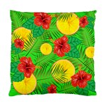 Orange Tropics Green Standard Cushion Case (Two Sides) Front