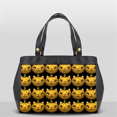 Cat Pumpkin Oversize Office Handbag by snowwhitegirl