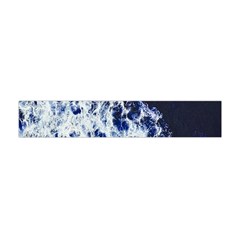 Blue Waves Sea Flano Scarf (mini) by snowwhitegirl