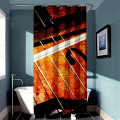 Cello Performs Classic Music Shower Curtain 36  X 72  (stall)  by FunnyCow