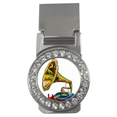 Vintage Gramophone Money Clips (cz)  by FunnyCow