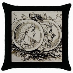 Young 1515867 1280 Throw Pillow Case (black) by vintage2030