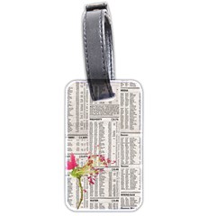 Background 1770129 1920 Luggage Tags (two Sides) by vintage2030