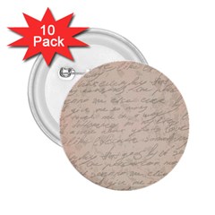 Letter 2 25  Buttons (10 Pack)  by vintage2030