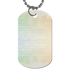 Page Spash Dog Tag (two Sides) by vintage2030