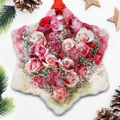 Flowers 2548756 1920 Ornament (snowflake) by vintage2030