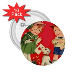 Children 1731738 1920 2 25  Buttons (10 Pack)  by vintage2030