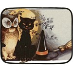 Owls 1461952 1920 Double Sided Fleece Blanket (Mini)  35 x27  Blanket Front