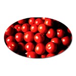 Pile Of Red Tomatoes Oval Magnet Front