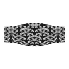 Monochrome Centipede Arabesque Stretchable Headband by linceazul