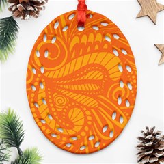 001 2 Oval Filigree Ornament (two Sides) by ArtByAmyMinori