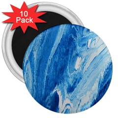 Water 3  Magnets (10 Pack)  by WILLBIRDWELL