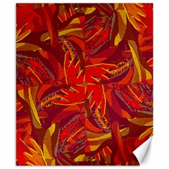 Colorful Abstract Ethnic Style Pattern Canvas 8  X 10  by dflcprints