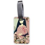 Rose Floral Doll Luggage Tags (Two Sides) Front