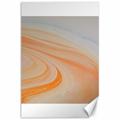 Orange And Blue 2 Canvas 24  X 36  by WILLBIRDWELL