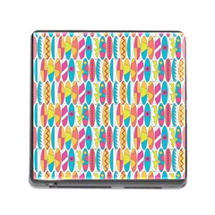 Rainbow Colored Waikiki Surfboards  Memory Card Reader (square 5 Slot) by PodArtist