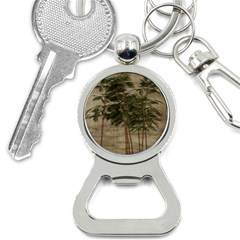 Vintage Bamboo Trees Bottle Opener Key Chains by snowwhitegirl