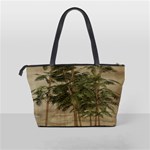 Vintage Bamboo Trees Classic Shoulder Handbag Back