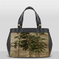 Vintage Bamboo Trees Oversize Office Handbag by snowwhitegirl