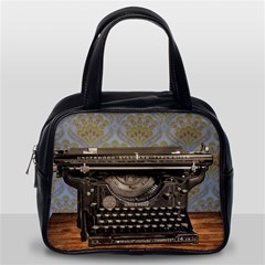 Typewriter Classic Handbag (one Side) by vintage2030