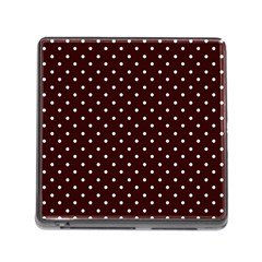 Little  Dots Maroon Memory Card Reader (square 5 Slot) by snowwhitegirl