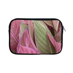 Pink Leaves Apple Ipad Mini Zipper Cases by snowwhitegirl