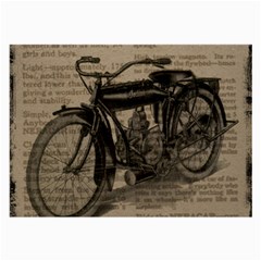 Bicycle Letter Large Glasses Cloth by vintage2030