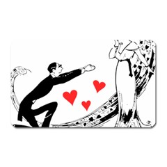 Manloveswoman Magnet (rectangular) by vintage2030