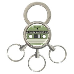 Cassette 40267 1280 3-ring Key Chains by vintage2030