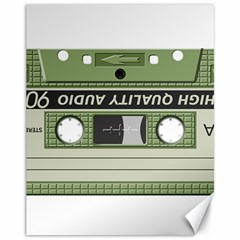 Cassette 40267 1280 Canvas 11  X 14  by vintage2030