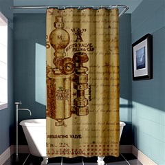 Vintage 1123731 1920 Shower Curtain 36  X 72  (stall)  by vintage2030