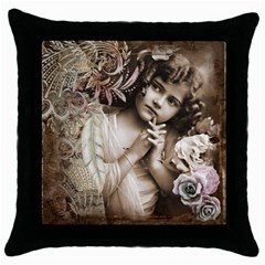 Little 1220480 1920 Throw Pillow Case (black) by vintage2030