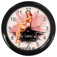 Retro 1112778 1920 Wall Clock (black) by vintage2030